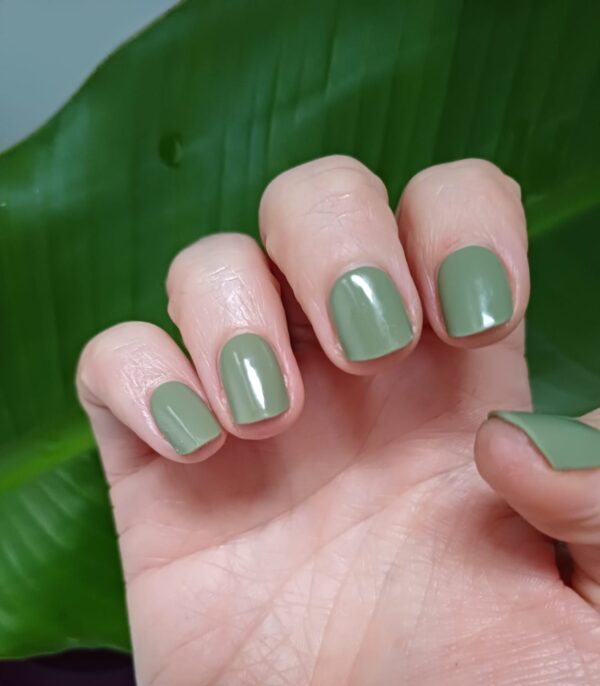 Combat Green Gel Nail Wrap