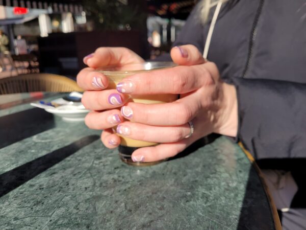 Groovy baby, groovy gelnagel wrap