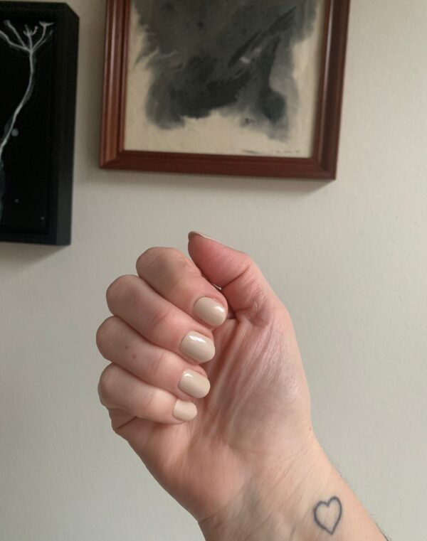I Feel Naked gelnagelsticker