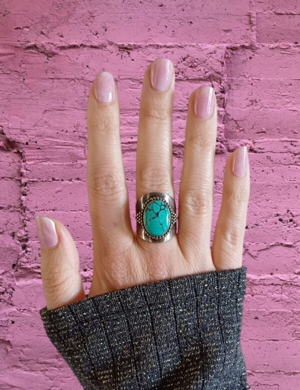 Marble Blush gel nail wrap