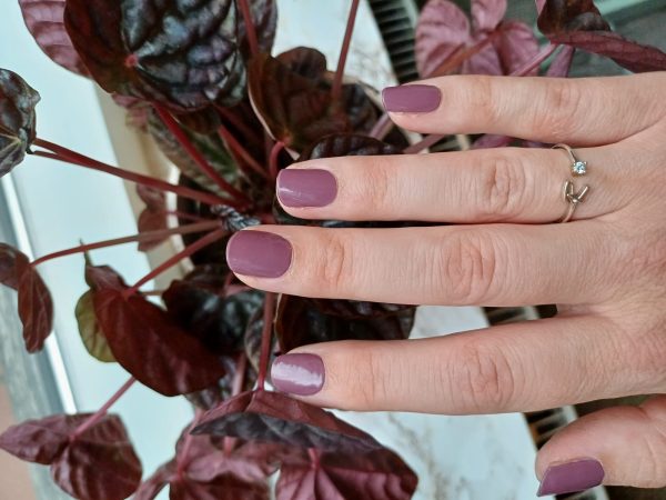 Mauve Mirage gelnagelstickers