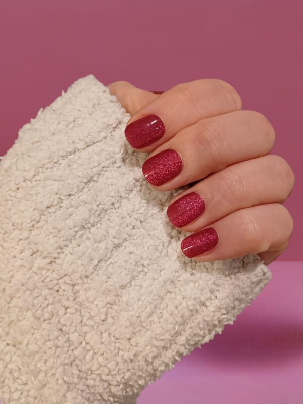 Dazzling Plum gelnagel sticker