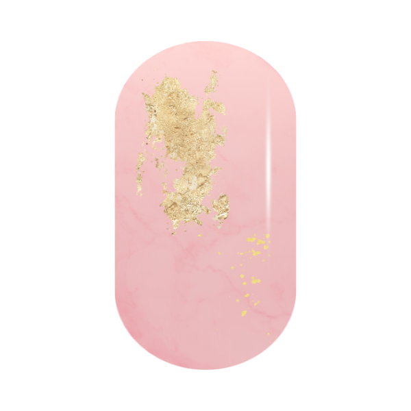 Wrapped in Gold gel nagel sticker van Wrap Your Nails